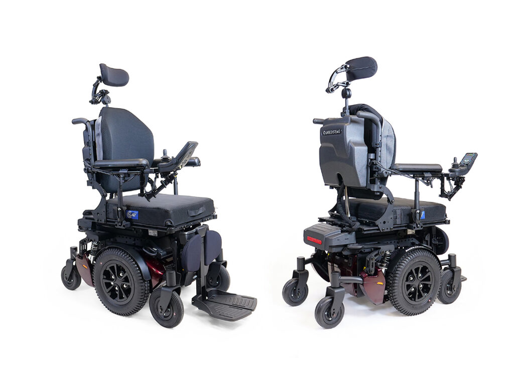 Alltrack M3 Power Wheelchair – Cabernet