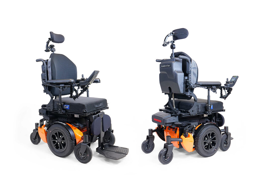Alltrack M3 Power Wheelchair – Habanero Metallic