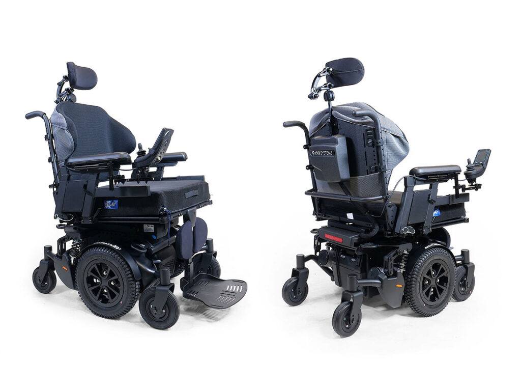 Heavy dutu Power Wheelchair - Onyx Black-Matte