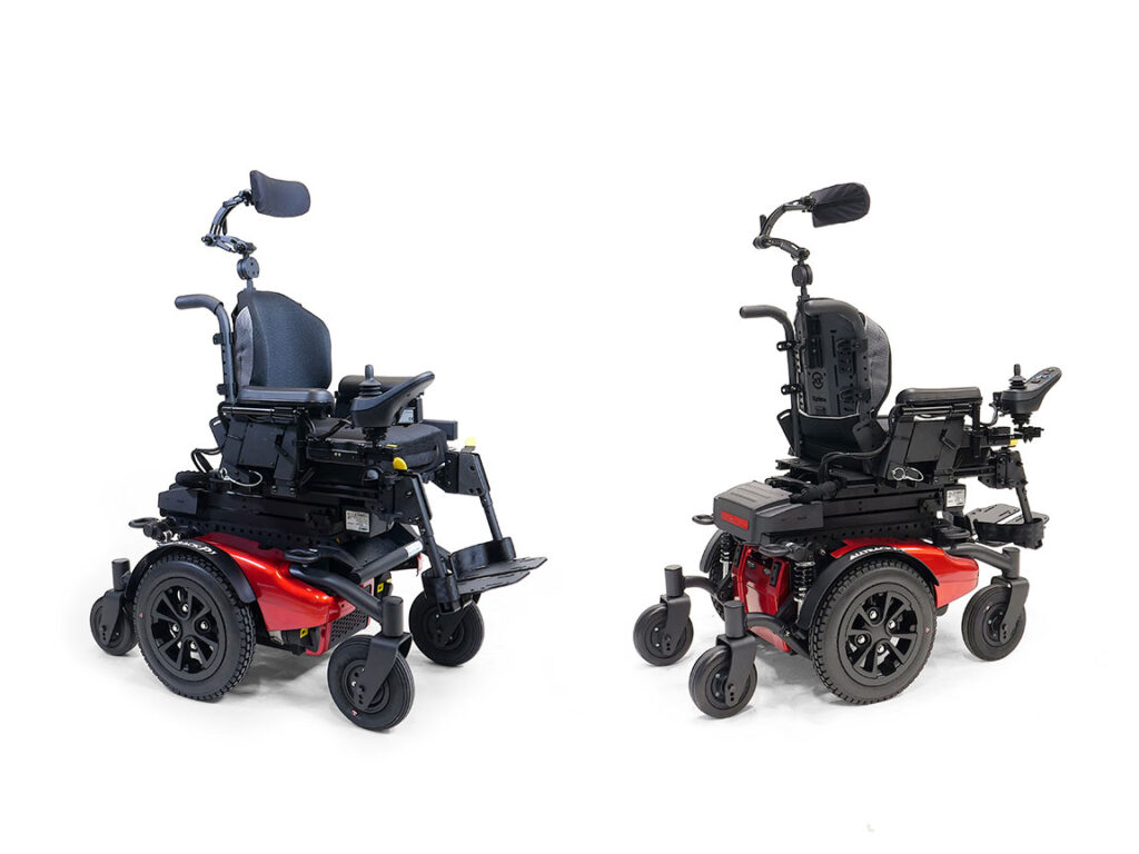 Electric Wheelchair - Candy Red