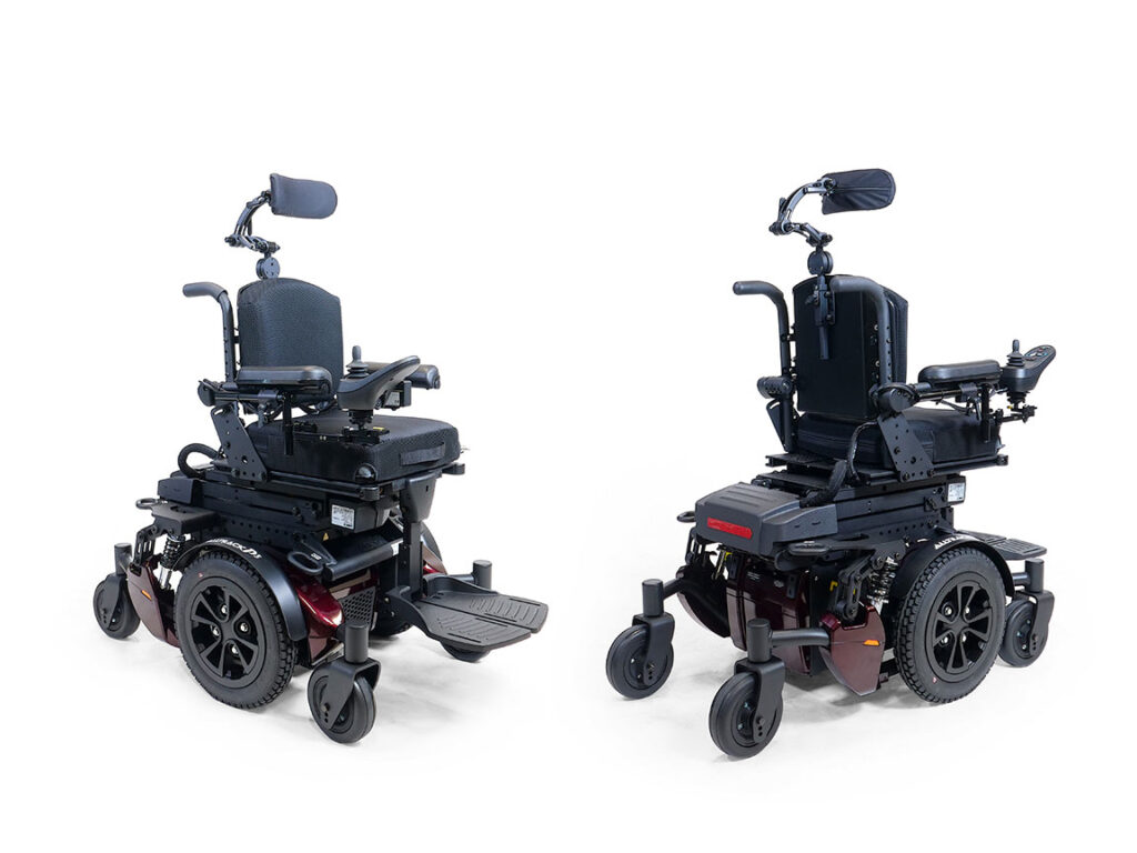 Alltrack P3 Pediatric Electric Wheelchair - Cabernet