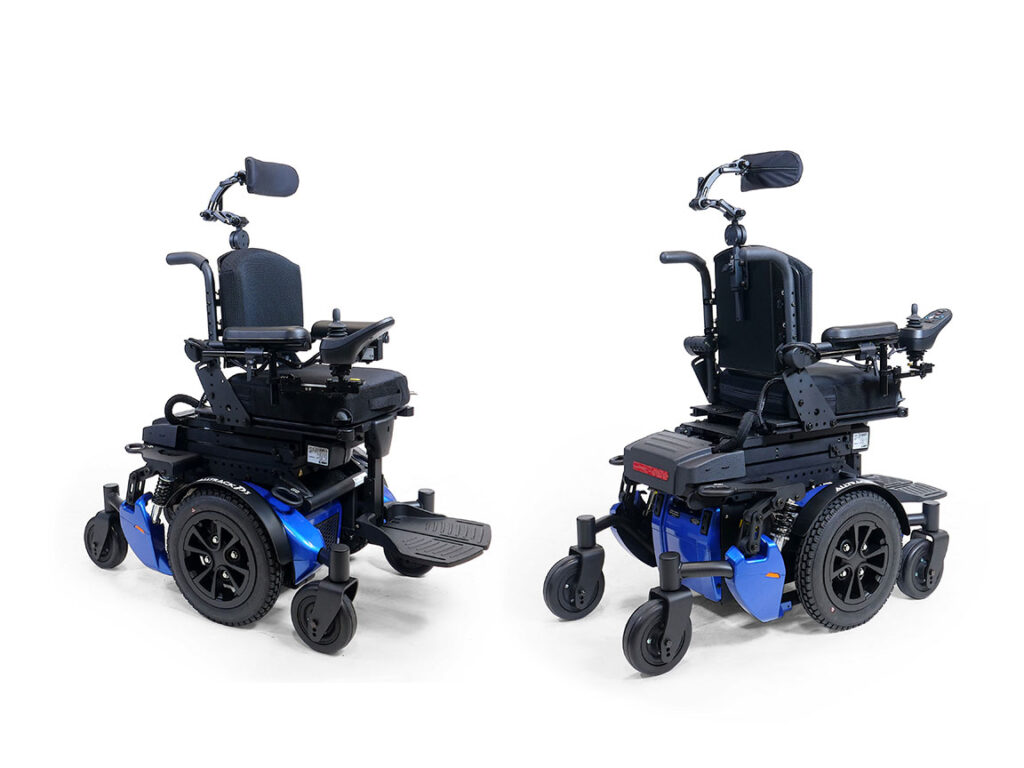 Alltrack P3 Pediatric Electric Wheelchair - Cobalt-Blue