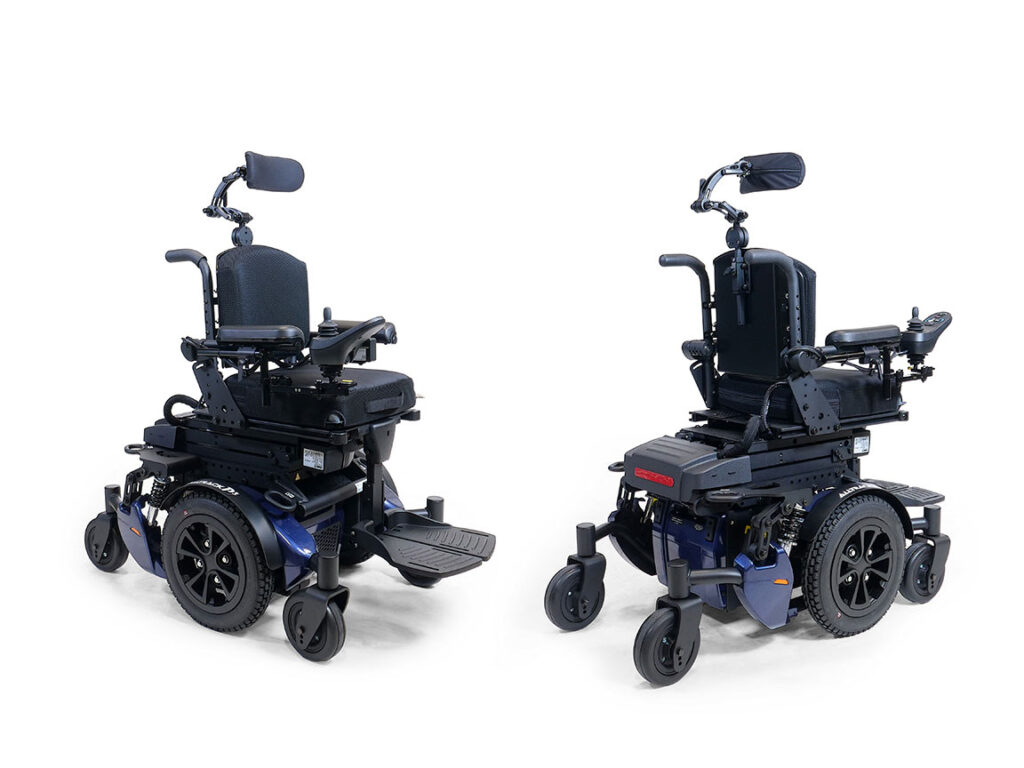 Alltrack P3 Pediatric Electric Wheelchair - Indigo Blue