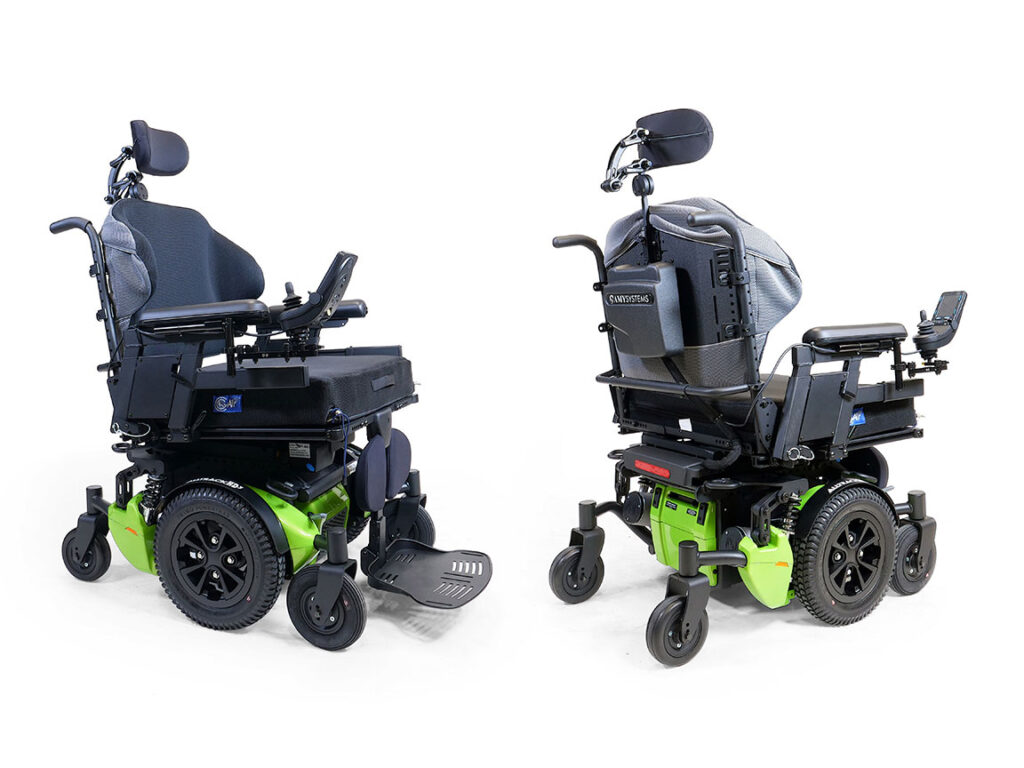 Alltrack HD3, fauteuil roulant bariatrique motorisé - Sublime