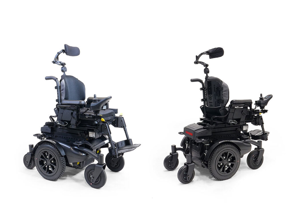 Alltrack P3 (Hybride) fauteuil roulant pédiatrique motorisé - Onyx Noir Mat